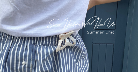 Easy Hairstyles With Hair Up: Summer Chic