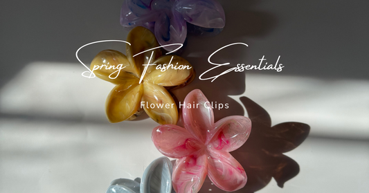 Spring Fashion Essentials: Flower Hair Clips