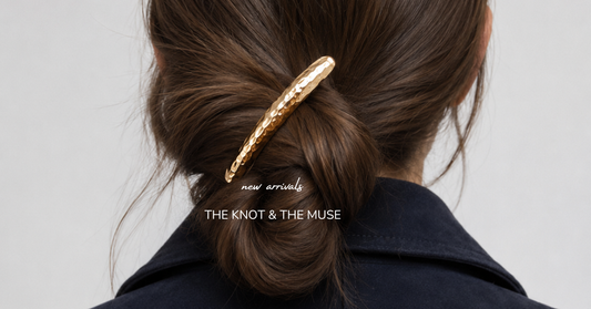 Meet the New ReverieHair Metal Collection: Sculptural Hair Accessories in Gold and Silver