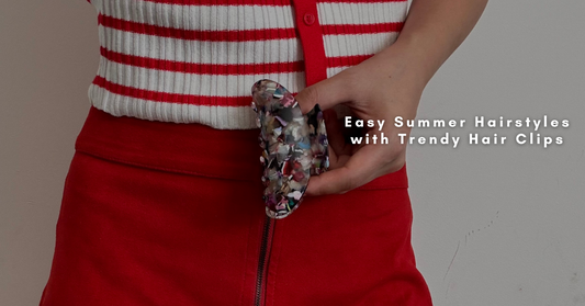 Easy Summer Hairstyles with Trendy Hair Clips