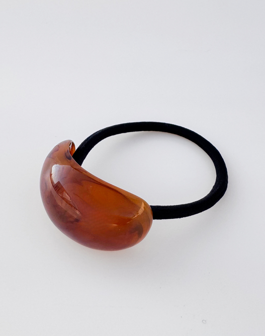 caramel hair tie