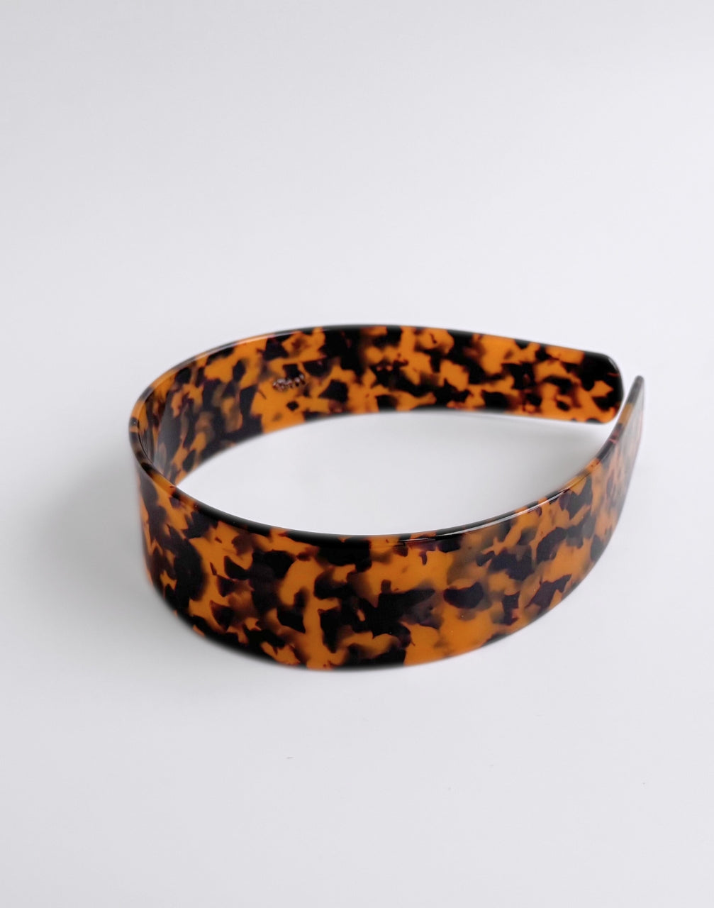 Women Velvet Wide Headband Leopard Thick Sponge Padded Hair Hoop Imitation Pearl
