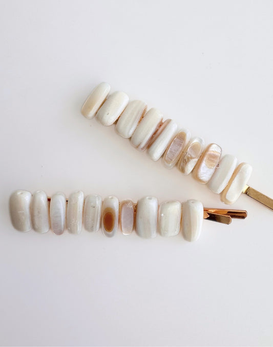 luxury hair slides
