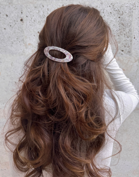 pink hair barrettes for hair