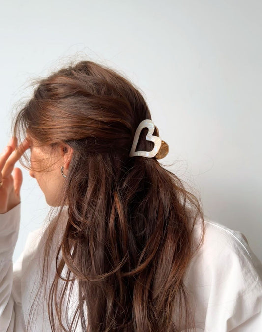 heart hair clip