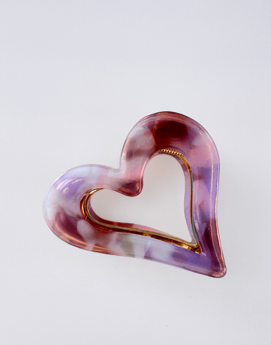heart hair clip