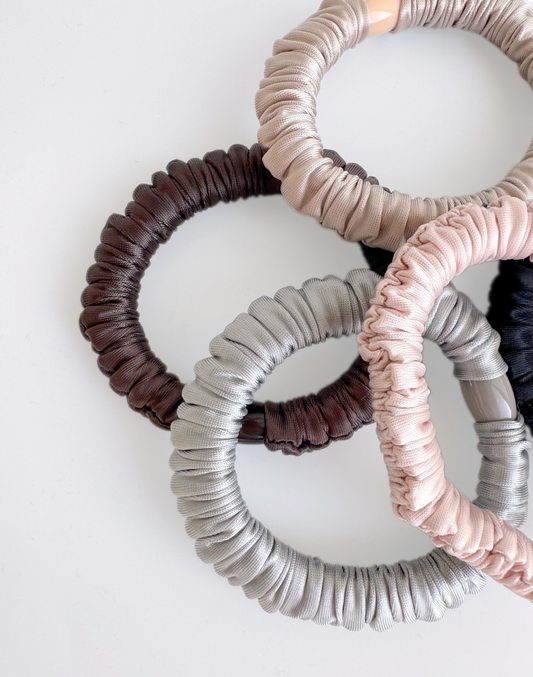 silk hair ties