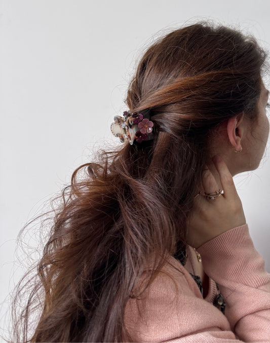 clip on flowers for hair