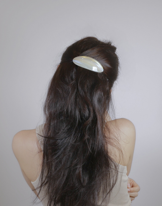 gold hair barrette