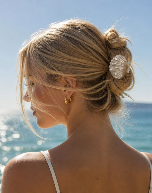 shell clip hairstyle