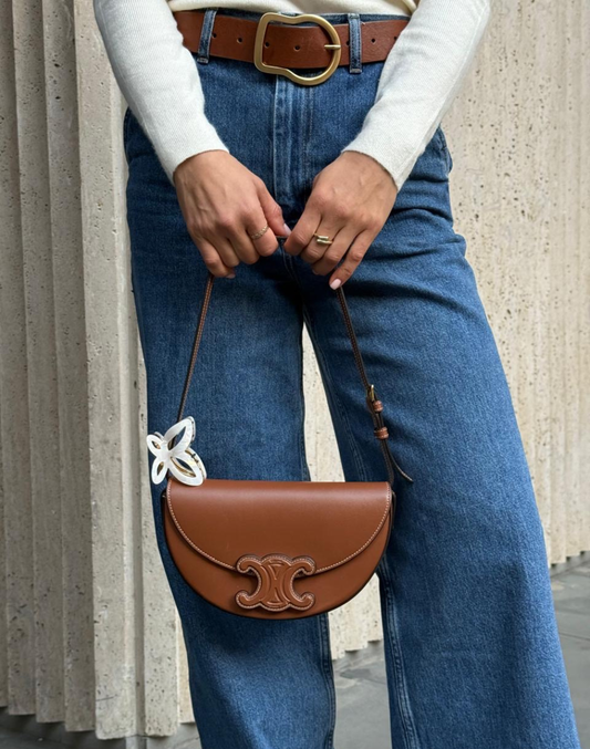 butterfly clip and celine bag