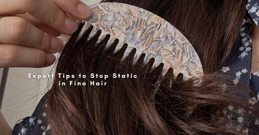 Expert Tips to Stop Static in Fine Hair