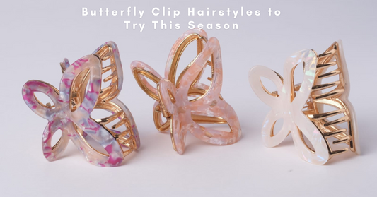 Butterfly Clip Hairstyles to Try This Season