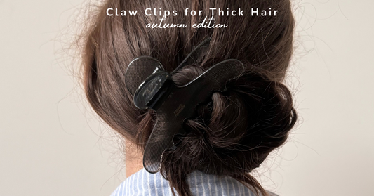 Claw Clips for Thick Hair: Autumn Edition