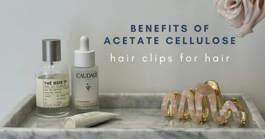 Benefits of acetate cellulose hair clips for hair