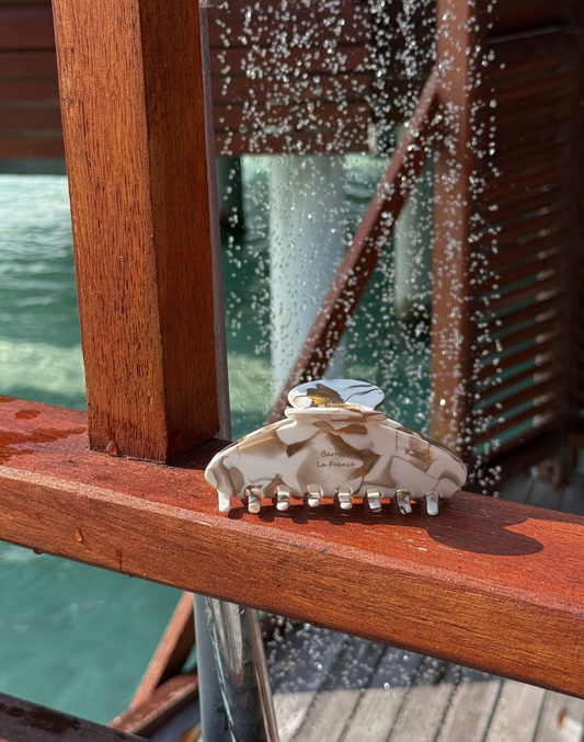 hair clip for beach days