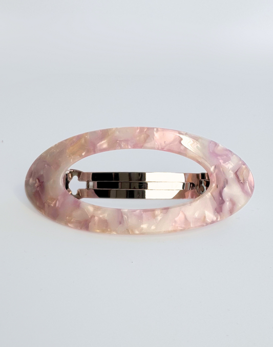 pink hair barrette