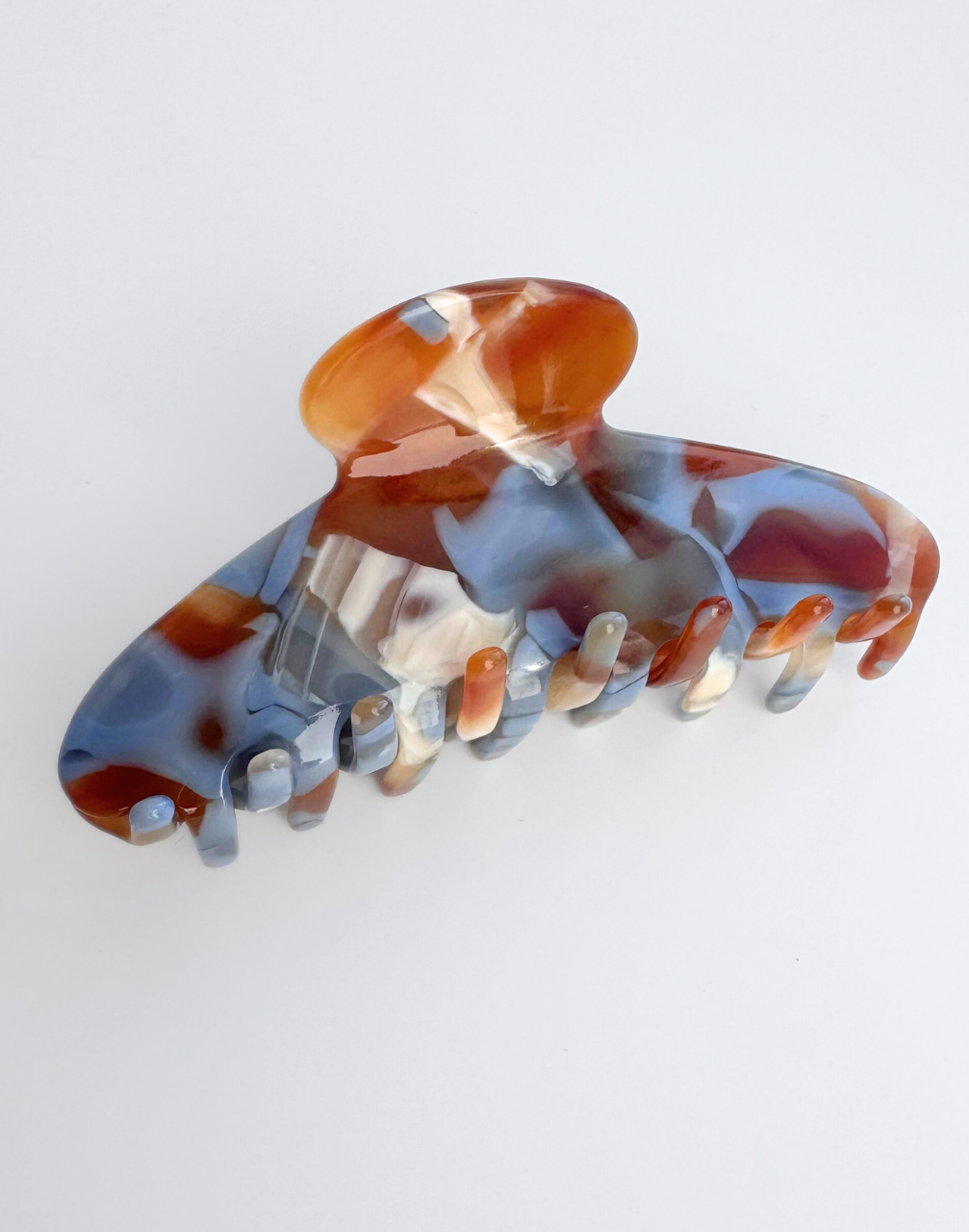 big hair clip Lunel blue