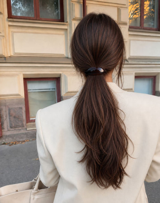 Enveloppement chic / Pince à cheveux