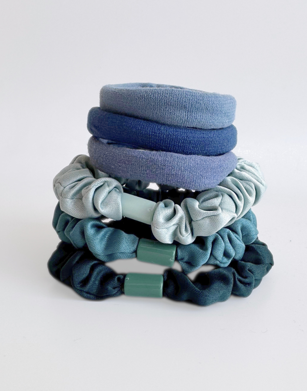 set of 6 hair bands - studio ties