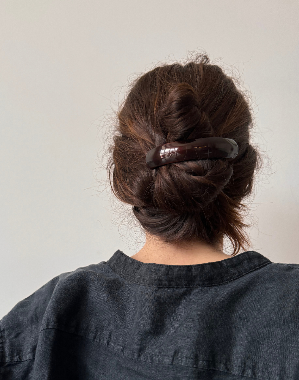 brown hair barrette