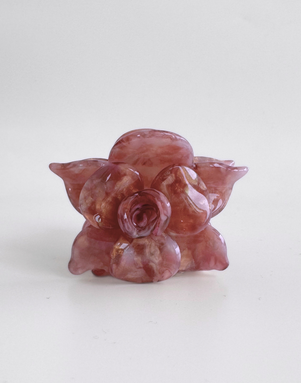 rosewood mini flower clip