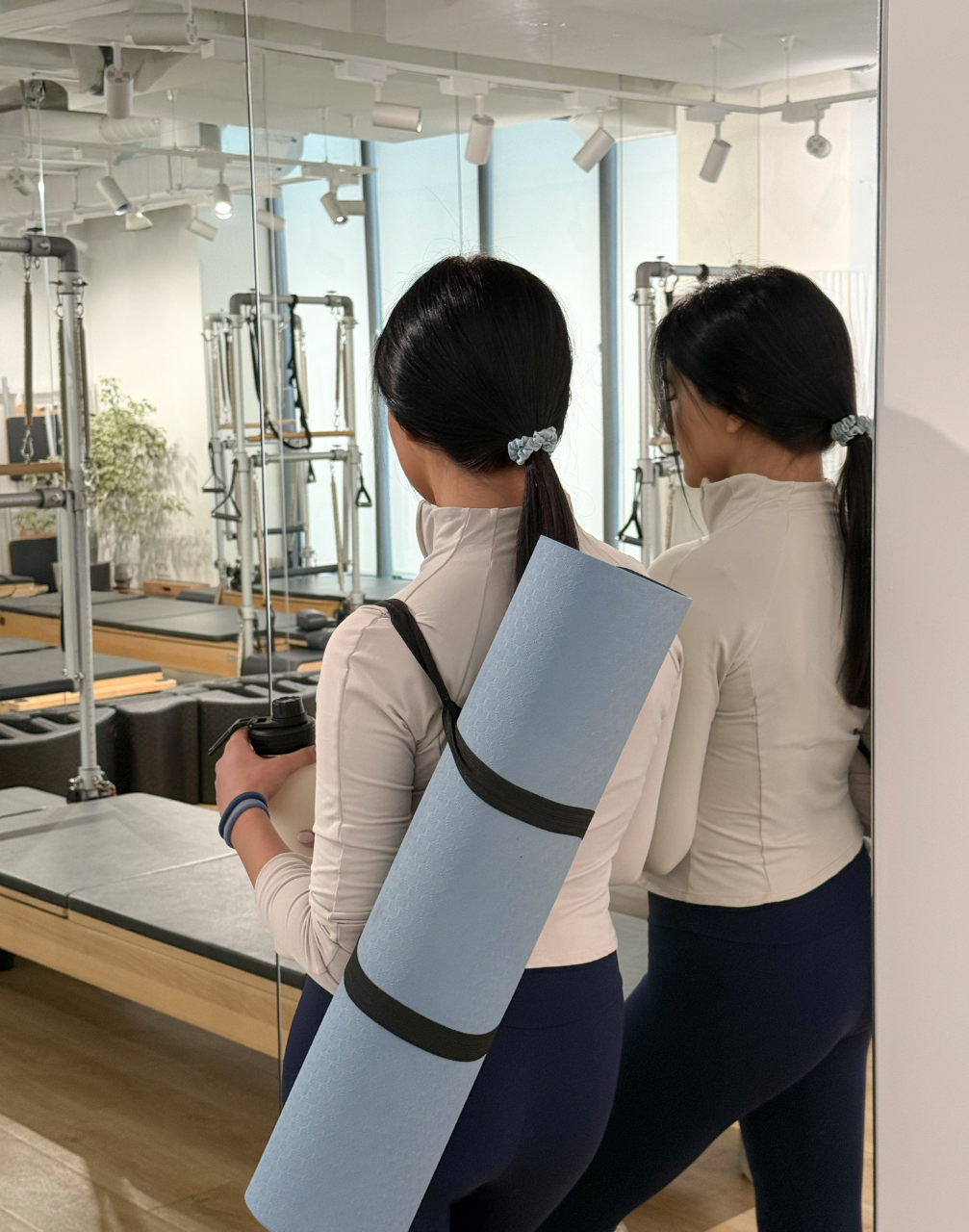 hair ties for pilates workout