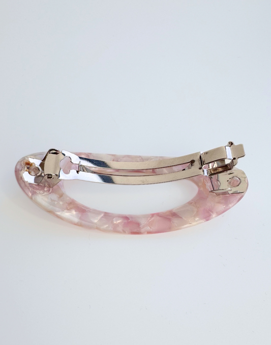 pink hair barrette