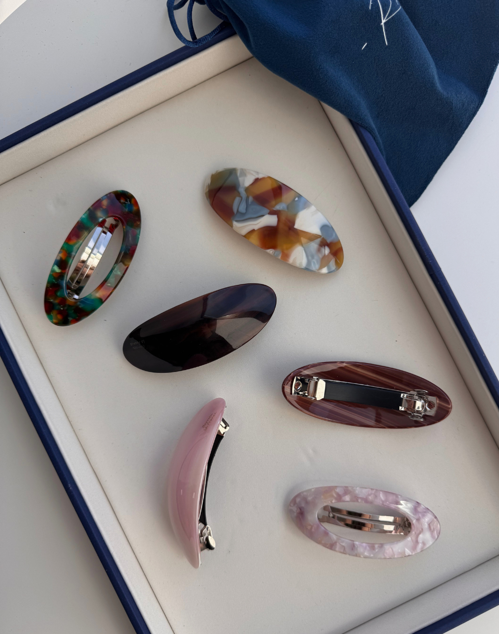 autumn hair barrettes