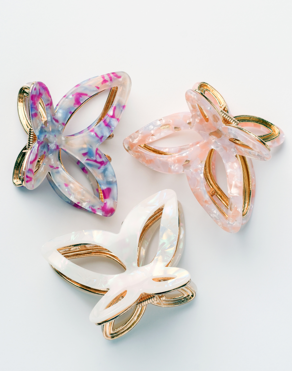 butterfly claw clips