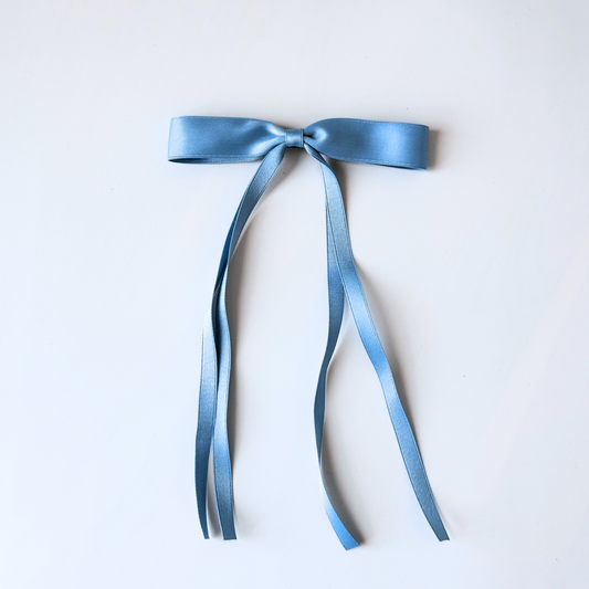 blue hair ribbon