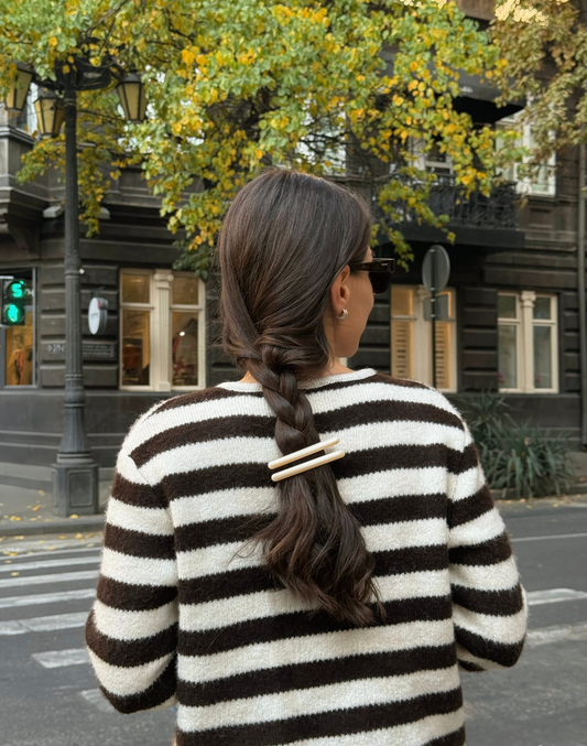 hair slide hairstyle ideas